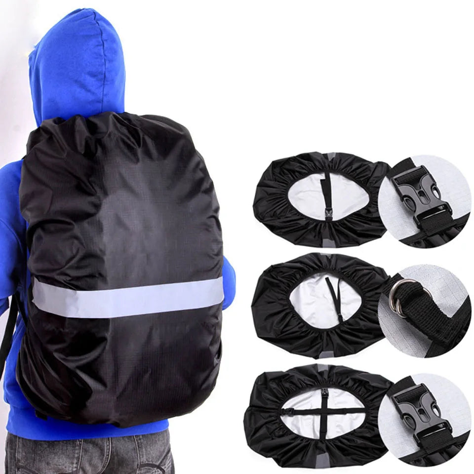 Reflective Rain Cover Backpack (20L, 35L, 45L, 60L)