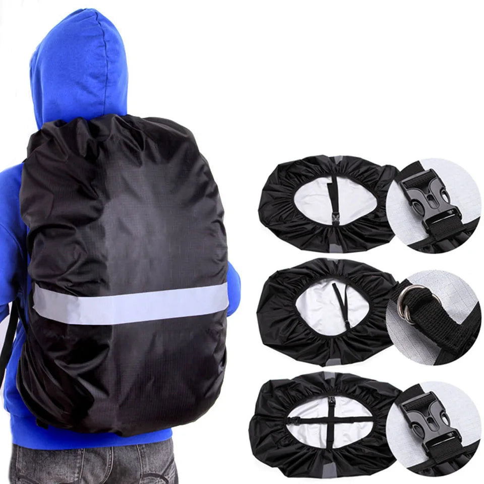 Reflective Rain Cover Backpack (20L, 35L, 45L, 60L)