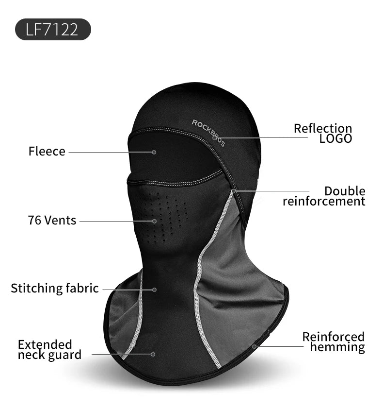 ROCKBROS Winter Ski Face Mask