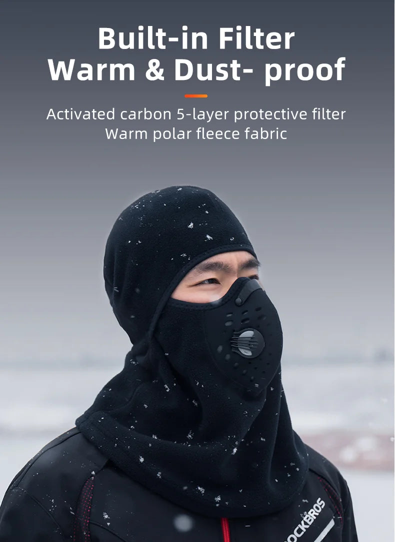 ROCKBROS Winter Ski Face Mask