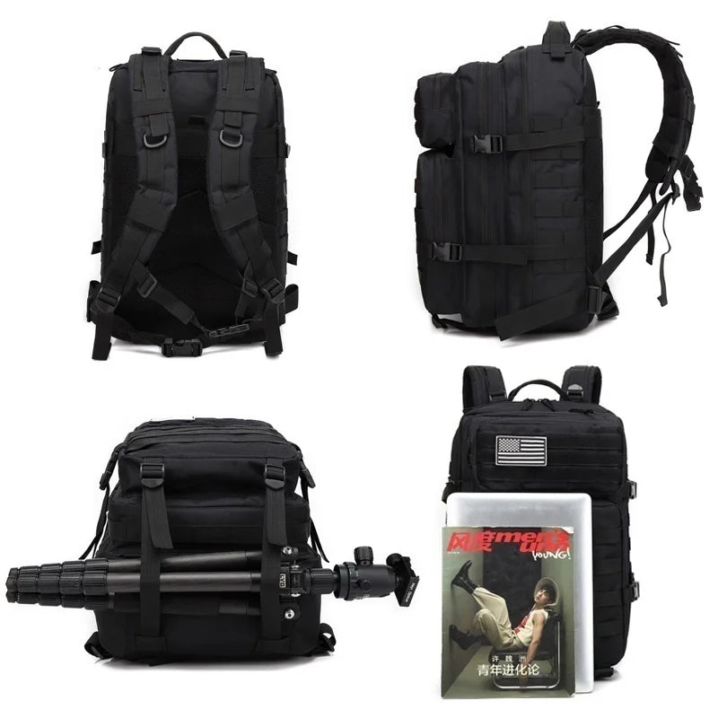 30L or 50L Army Tactical Backpack Large Capacity Waterproof