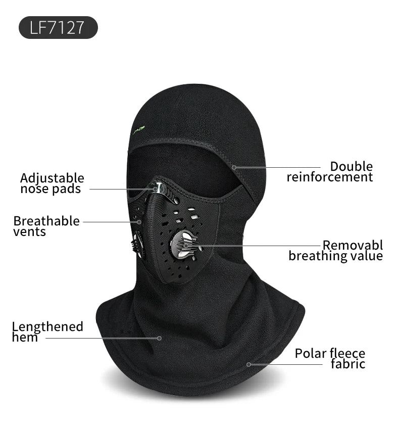 ROCKBROS Winter Ski Face Mask