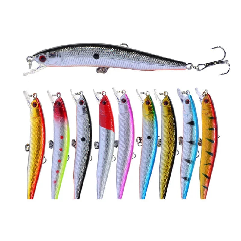 Minnow Fishing Lure Hard Bait Wobbler