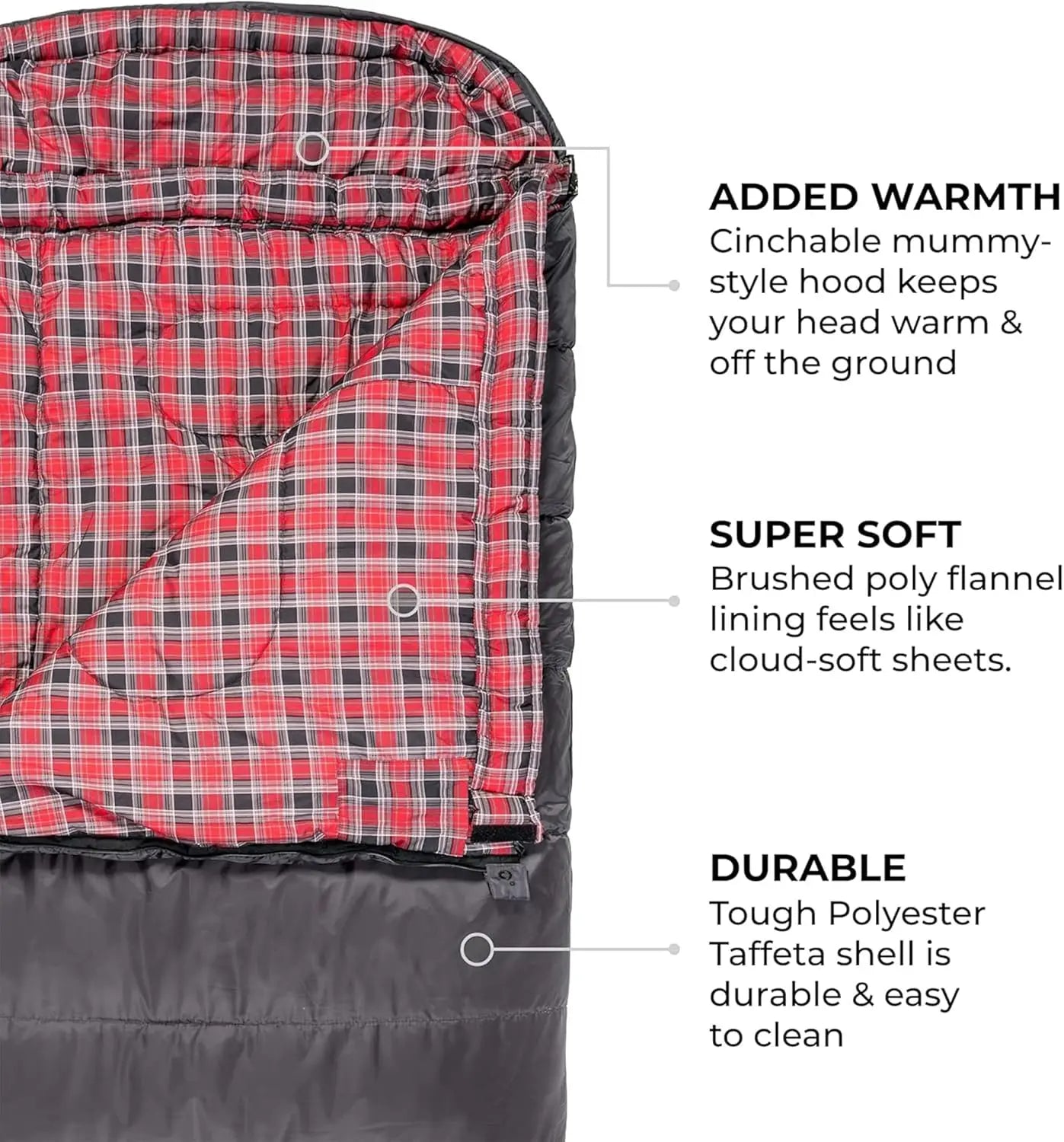 Sports Celsius XXL, -25, 20, 0 Degree Sleeping Bag