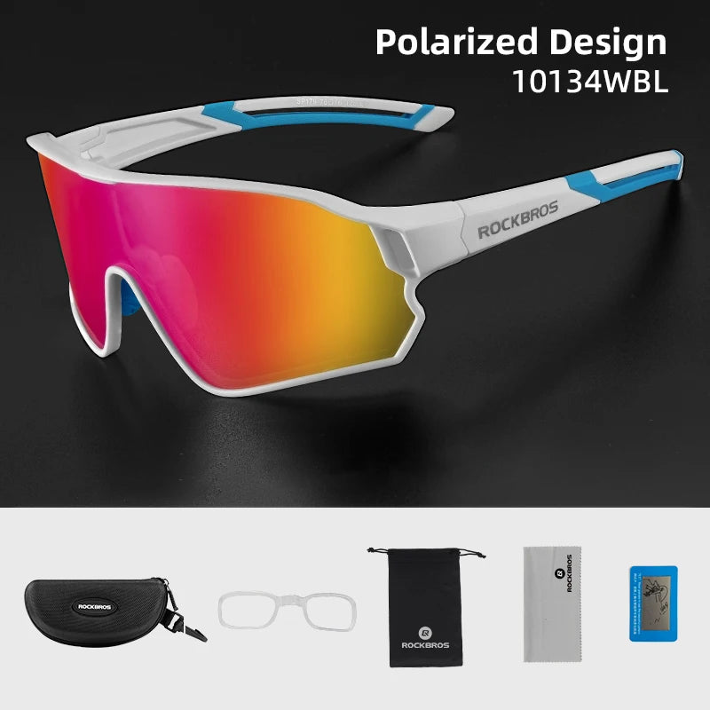 ROCKBROS Polarized UV400 Sport Cycling Glasses