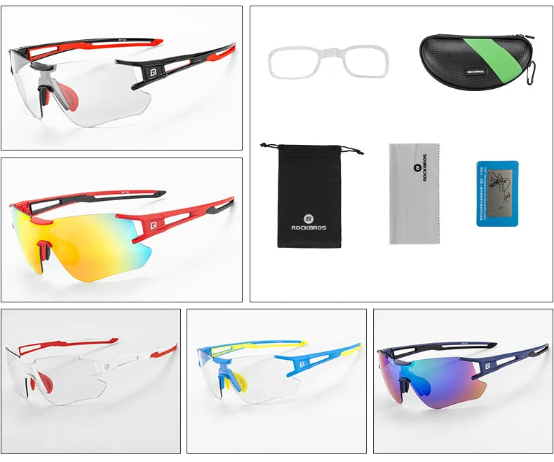 ROCKBROS Photochromic Cycling Glasses