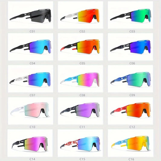 Sports Sunglasses, Ideal for Cycling, Skiing, Driving, And Mountain Climbing