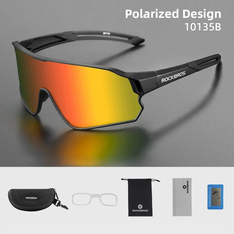 ROCKBROS Polarized UV400 Sport Cycling Glasses