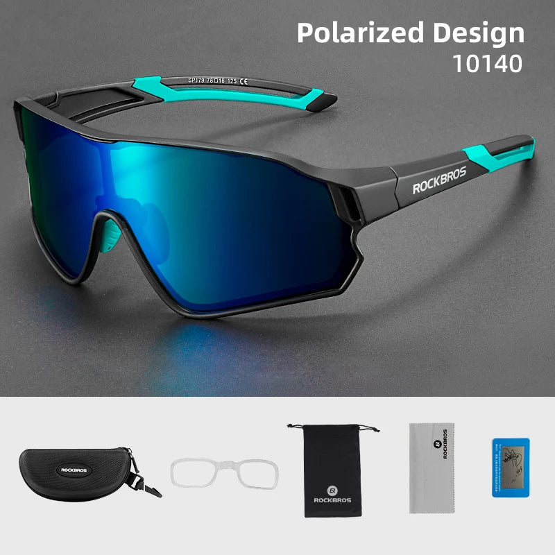 ROCKBROS Polarized UV400 Sport Cycling Glasses