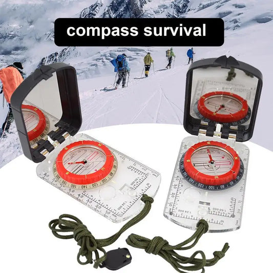 Multifunctional Compass Scale Map Ruler