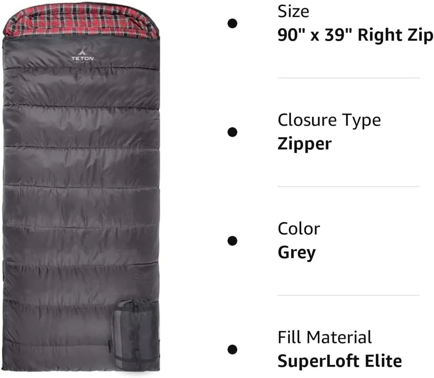 Sports Celsius XXL, -25, 20, 0 Degree Sleeping Bag