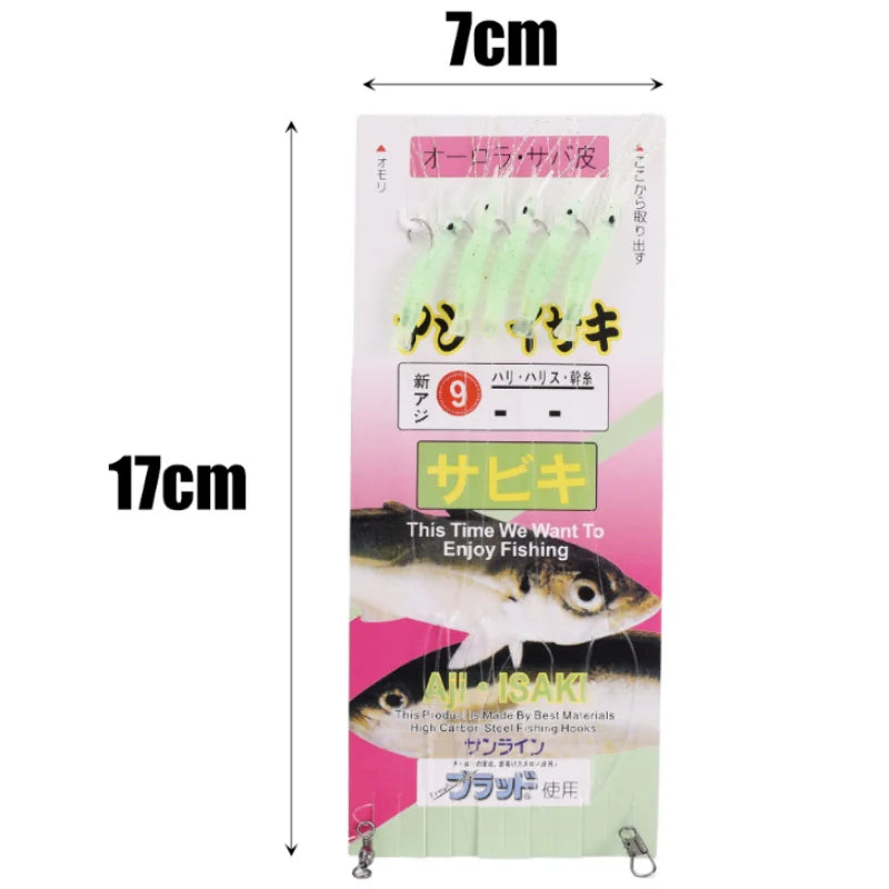 Luminous Soft Shrimp Fishing Hook