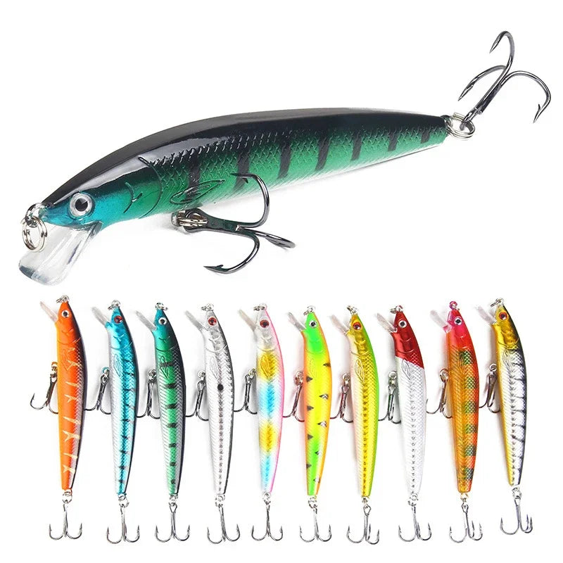 Minnow Fishing Lure Hard Bait Wobbler