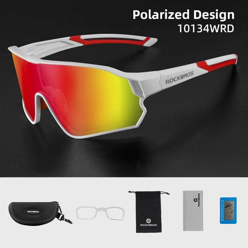 ROCKBROS Polarized UV400 Sport Cycling Glasses