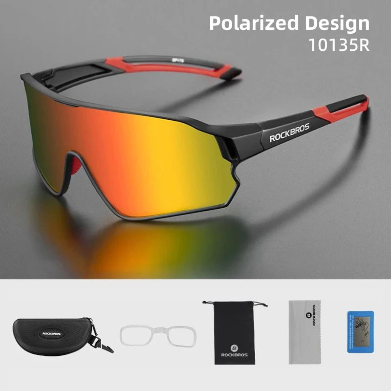 ROCKBROS Polarized UV400 Sport Cycling Glasses