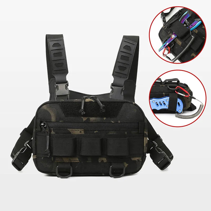 Tactical Chest Rig Backpack - Multi-Purpose Daypack