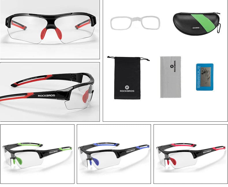 ROCKBROS Photochromic Cycling Glasses