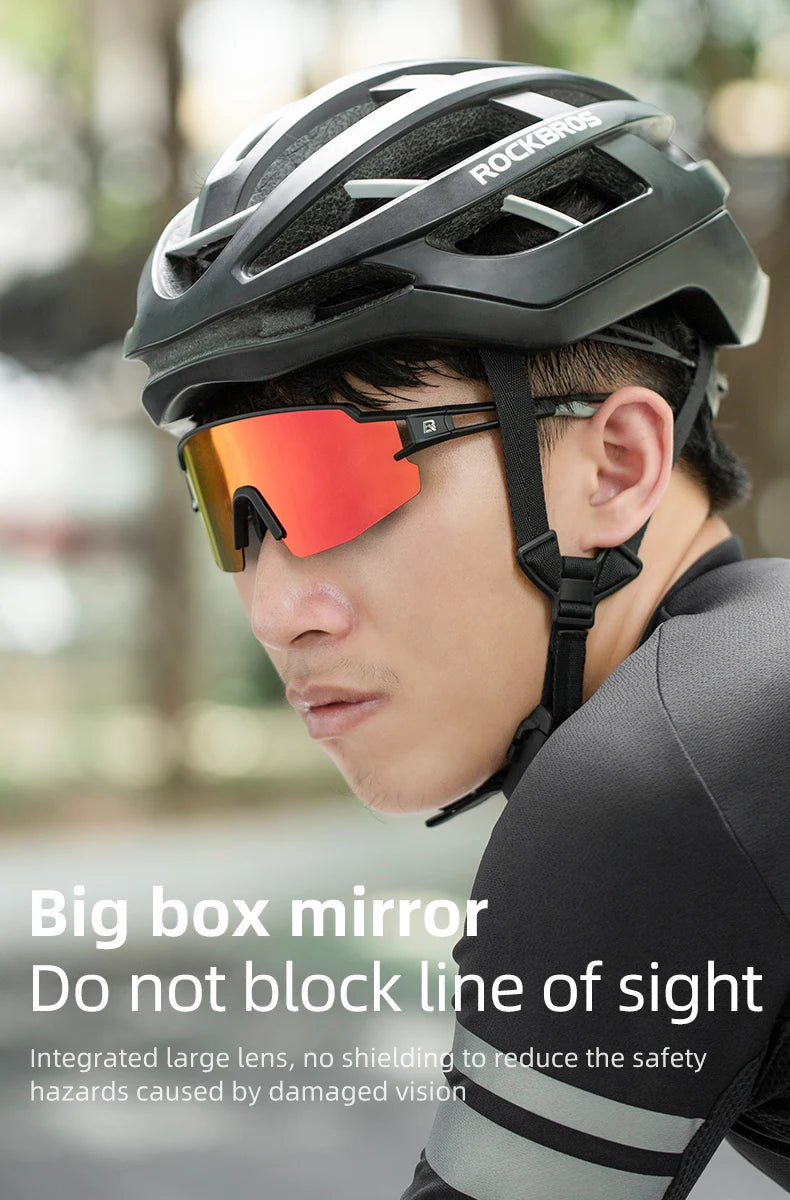 ROCKBROS Bicycle Glasses Polarized Lens UV400