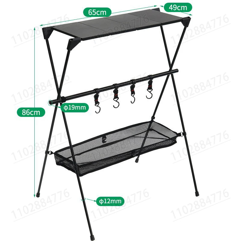 Aluminum Camping Hanging Rack