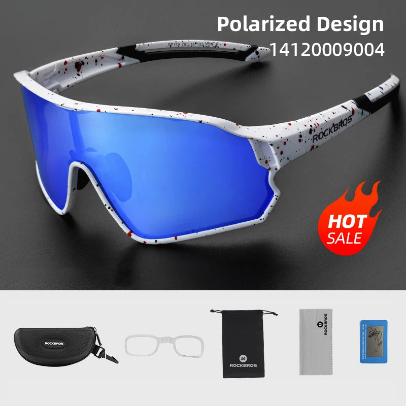 ROCKBROS Polarized UV400 Sport Cycling Glasses