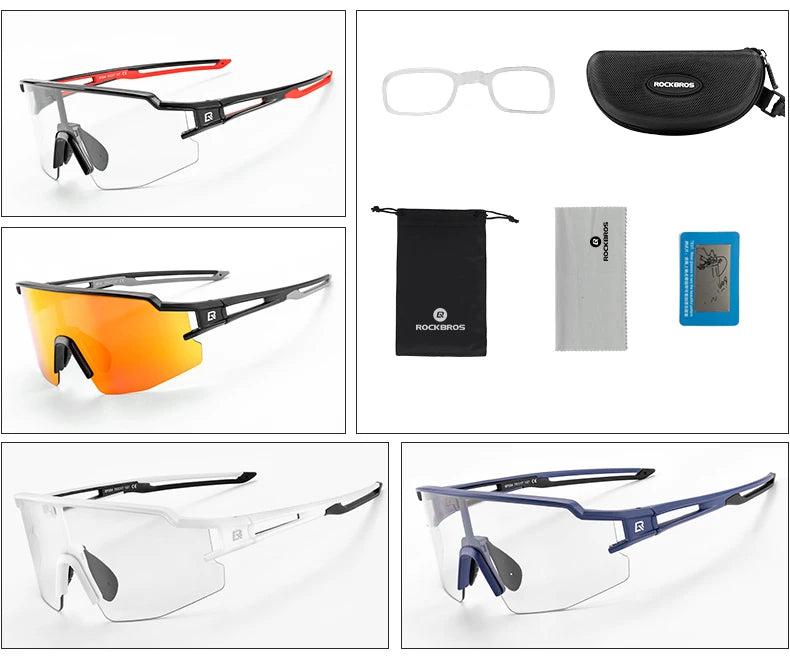 ROCKBROS Photochromic Cycling Glasses