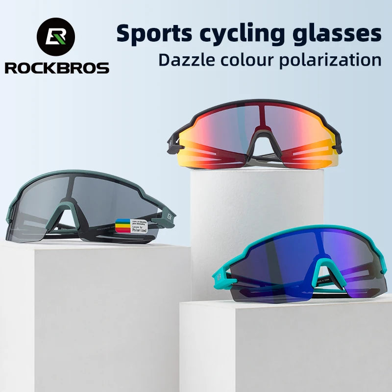 ROCKBROS Bicycle Glasses Polarized Lens UV400